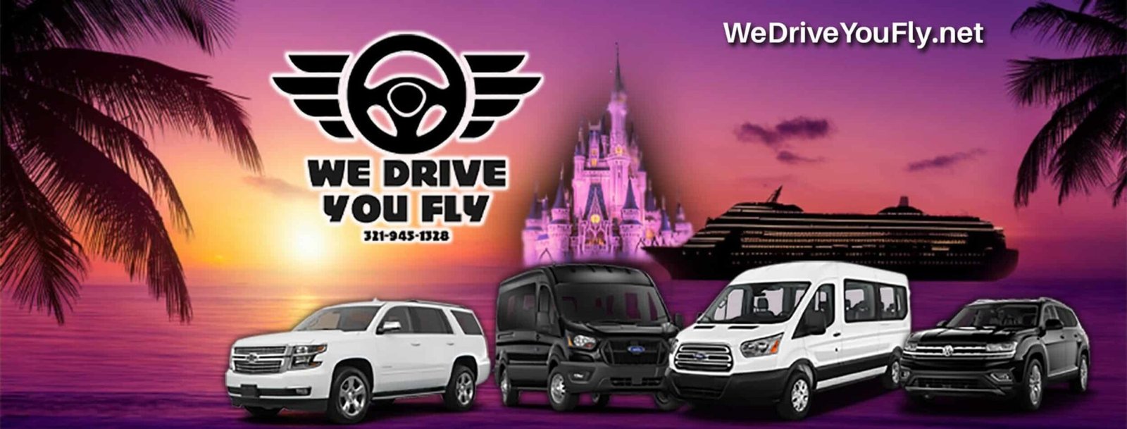 We Drive You Fly Logo